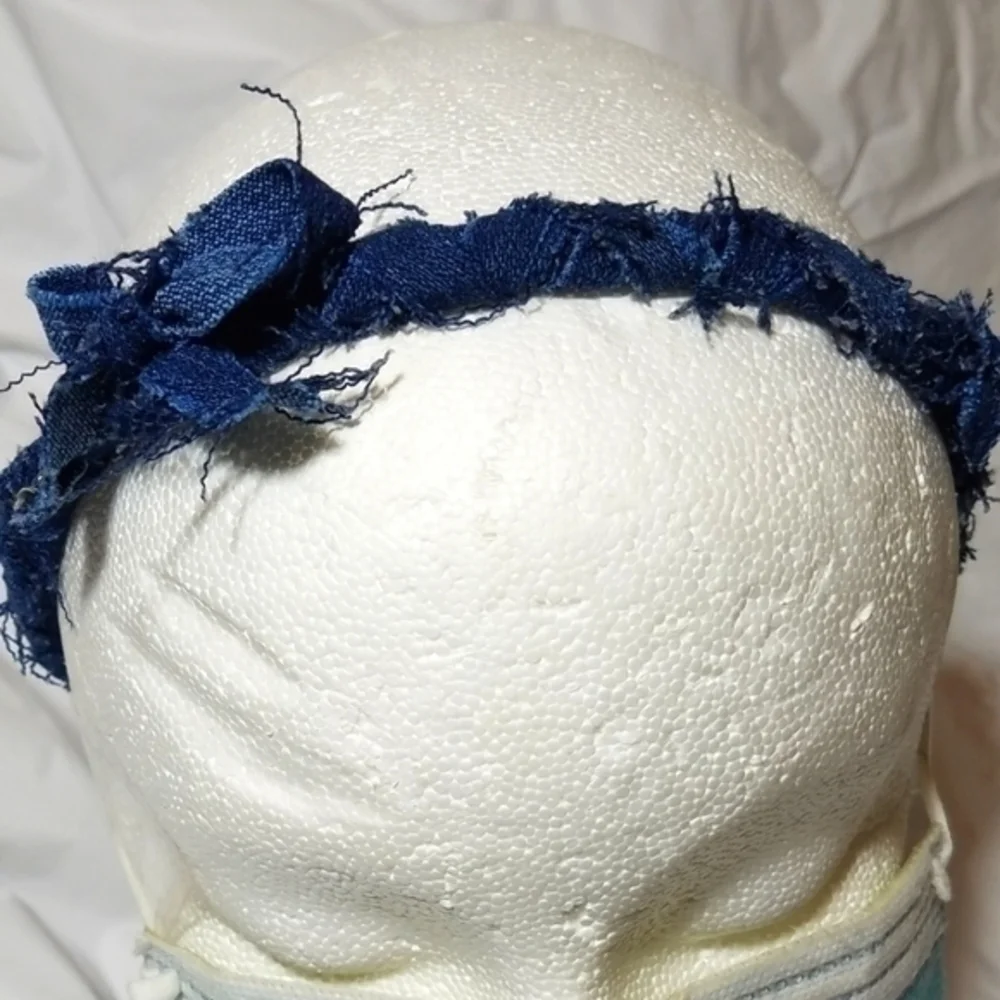 Tasty Raw Edge Denim HEADBANZ 